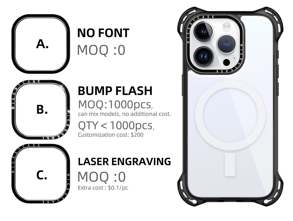 Matte Clear TPU Luxury 3M Anti-Shock Magnetic Cell Phone Case Customized Provider aikusu 10