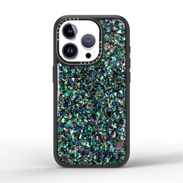 Iridescent Shard - Embellished  3M Anti-ShockMagnetic Phone Case Tailored Manufacture aikusu 1