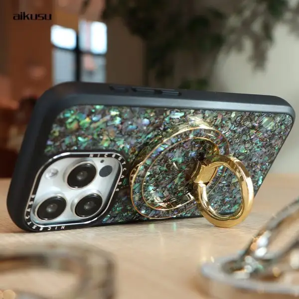 7.5M Impact Transparent Phone Case for iPhone 15/14/13 Pro Max | Aikusu 4