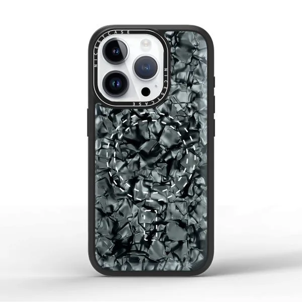 aikusu 3M Custodia per cellulare opale antiurto TPU Custodie per cellulari magnetiche per PC per iPhone 16 15 14 13 Pro Max 1