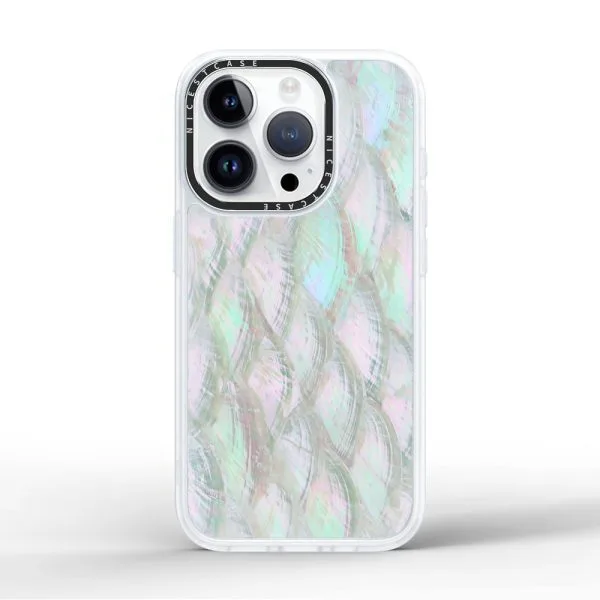 aikusu 3 メートル耐衝撃性マザーオブパール電話ケース TPU PC 電話ケース iPhone 16 15 14 13 プロマックス 1