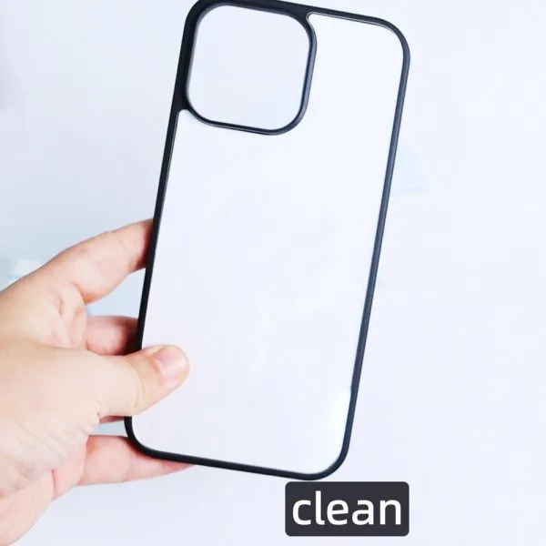 Coque de téléphone imprimable avec plaque en PVC transparent, impression UV antichoc de 1.5m, pour iPhone 16 15 14 13 Pro Max 1