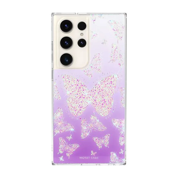 Custodia per telefono glitter con stampa UV personalizzata antiurto da 1,5 m per Samsung S22Ultra S23Ultra S24Ultra 1