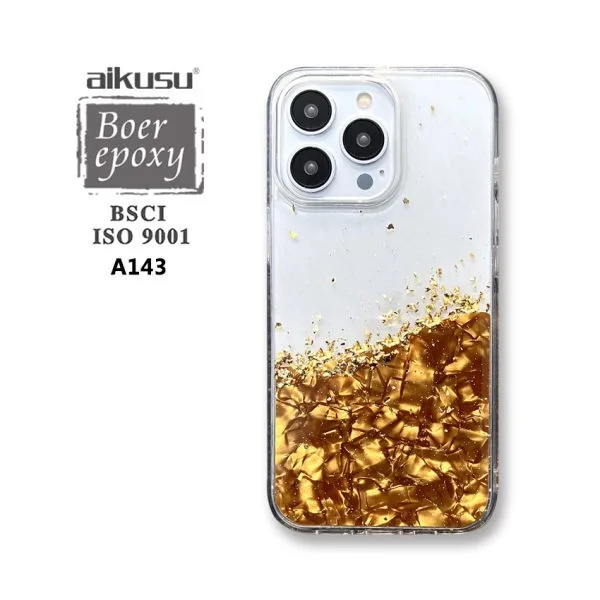 Cajas de teléfono transparentes de lámina de PC TPU de Shell de ópalo antichoque de 1,5 m para iPhone 16 15 14 13 12 Pro Max 1