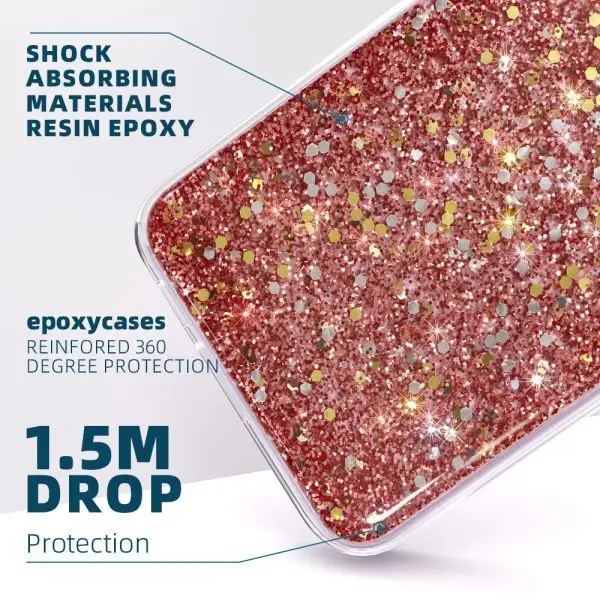 Customize Glitter Phone Case - - Aikusu 5