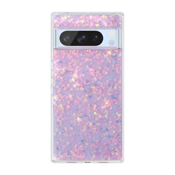 Coque de téléphone à paillettes personnalisée antichoc de 1,5 m pour Google Pixel 8 7 6 Series 1