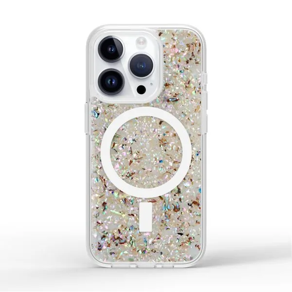 1.5m 防震預樹脂母體環氧樹脂磁性手機殼適用於 iPhone 16 15 14 13 12 11 Pro Max 1