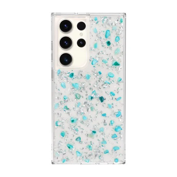 1.5m  Drop Protection Custom Glitter Stone Phone Case For Samsung S22Ultra S23Ultra S24Ultra 1