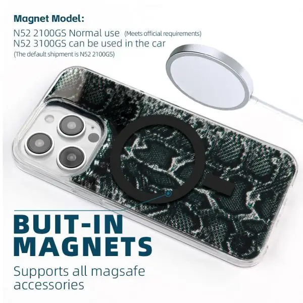 High-Quality Industrial Glitter Phone Case | Aikusu 5