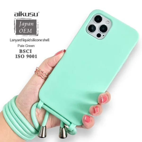 1.5m  Drop Protection Silicone Phone Case TPU PC PU Printing Lanyard Phone Cases For iPhone 16 15 14 13 12 Pro Max 1