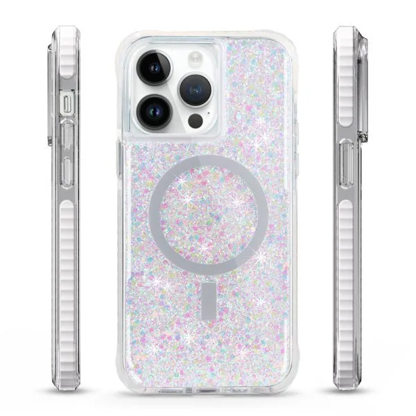 aikusu TPU TPE PC 3in1 Glitter Resin Epoxy Phone Cases For iPhone 16 15 14 13 12 Pro Max 1