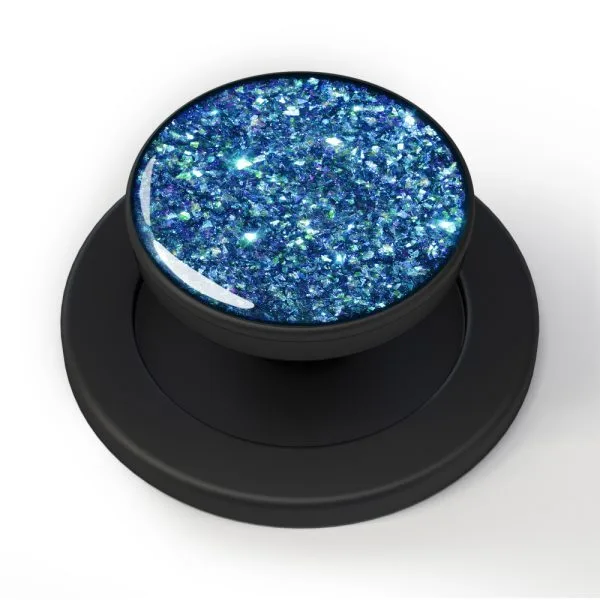 aikusu Presa magnetica universale per telefono cellulare personalizzata con glitter nero per iPhone 16 15 14 13 12 Pro Max 1