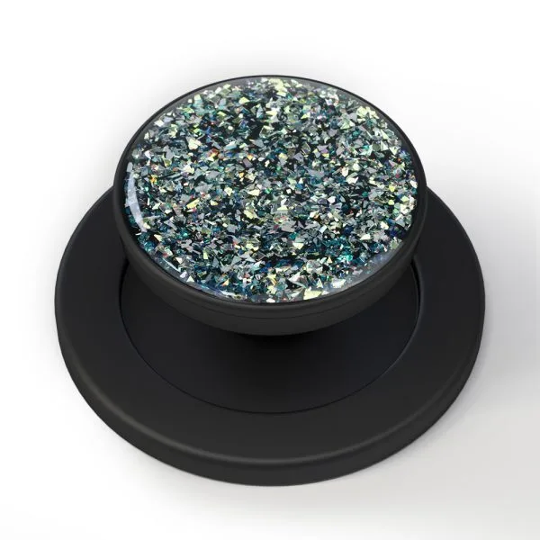 aikusu Custom вращающаяся на 360 градусов черная блестящая магнитная модная розетка для телефона для iPhone 16 15 14 13 12 Pro Max 1