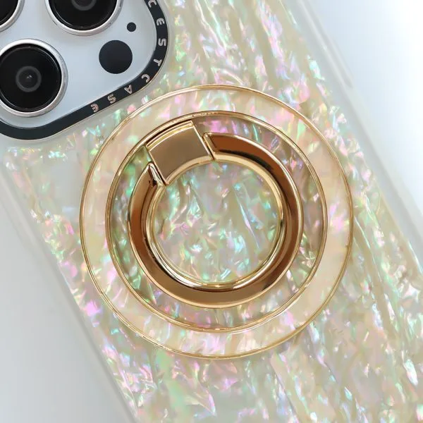 aikusu Supporto magnetico personalizzato per presa per telefono Anello per presa per dito con fibbia pieghevole in metallo con rotazione di 360 gradi 1