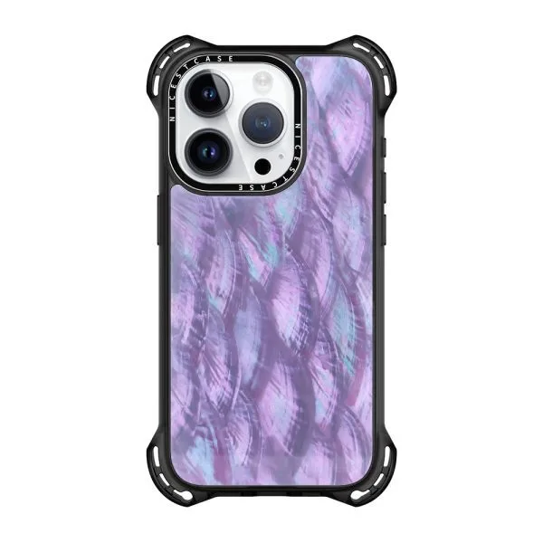 aikusu 7,5 M antigolpes madreperla color púrpura fundas de teléfono para iPhone 16 15 14 13 Pro Max 1