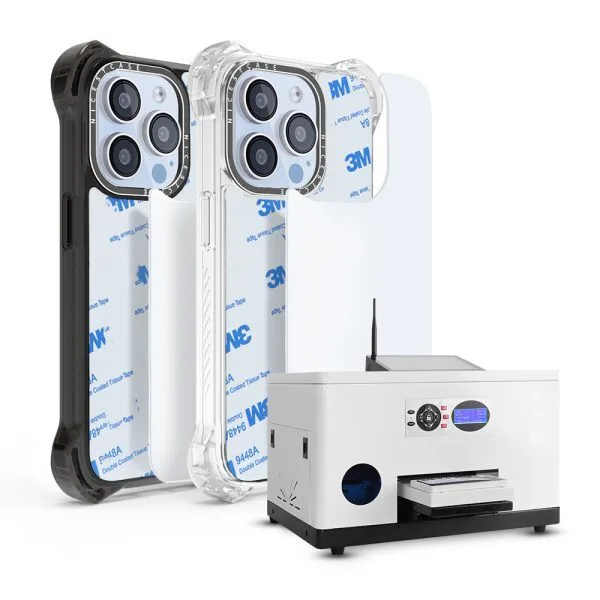 aikusu 7.5M 충격 방지 UV 인쇄 투명 PVC 플레이트 iPhone 16 15 14 13 Pro Max 용 인쇄 가능한 전화 케이스 1