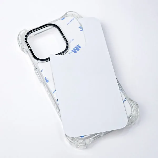 aikusu 7.5M 충격 방지 UV 인쇄 투명 PVC 플레이트 iPhone 16 15 14 13 Pro Max 용 인쇄 가능한 전화 케이스 1