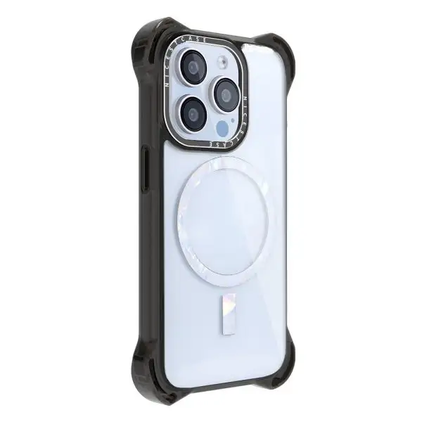 Aikusu 7.5M Impact Transparent Phone Cases Blank Wholesale TPU Magnetic Phone Case Design for IPhone 15 14 13 Pro Max Cases-1 2