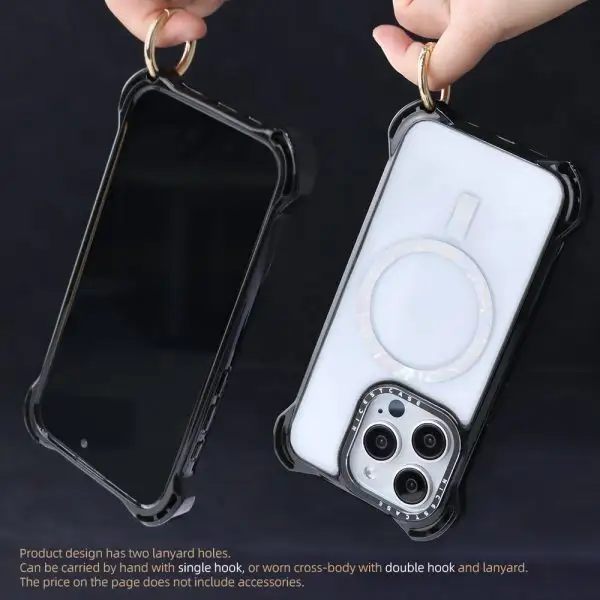 Aikusu 7.5M Impact Transparent Phone Cases Blank Wholesale TPU Magnetic Phone Case Design for IPhone 15 14 13 Pro Max Cases-1 8