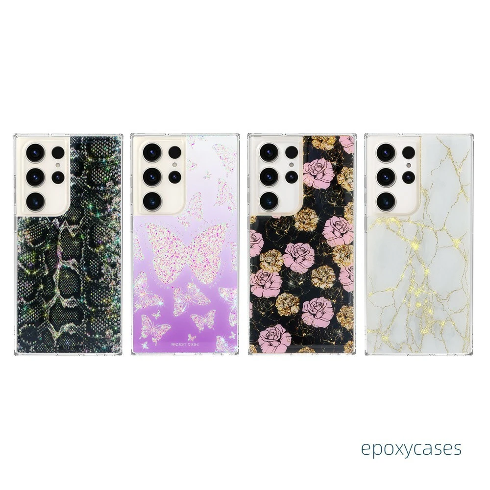 Versatile marble glitter 1.5M anti shock UV printing phone case custom  manufacturer aikusu 1