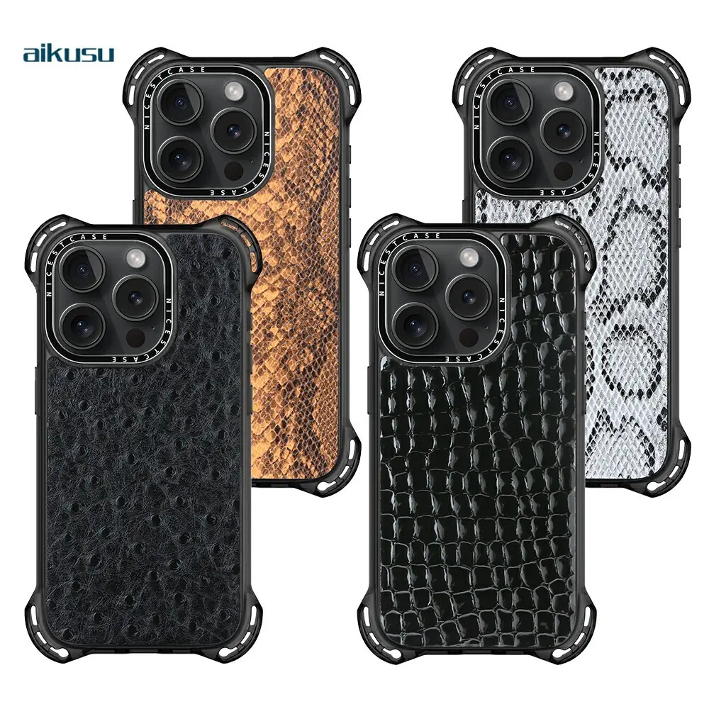 ODM Leather Phone Case OPP Bag/Paper Box | Aikusu 5