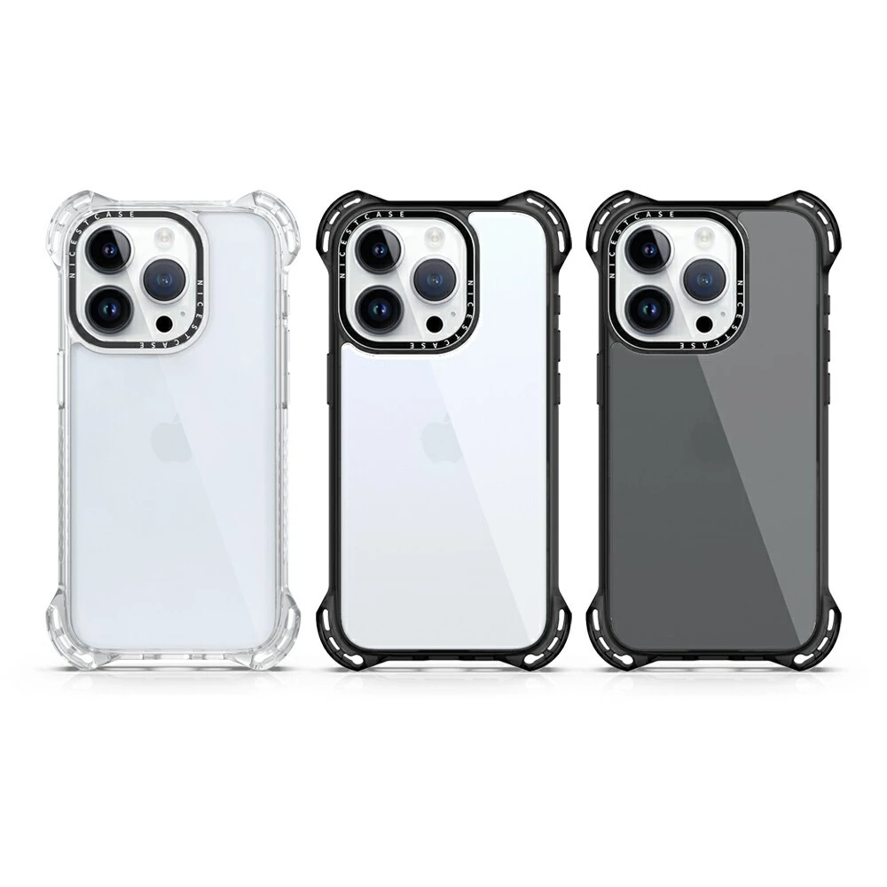 7.5M 耐衝撃保護カスタマイズ透明なクリア携帯電話ケース iPhone 16 プロマックス 1