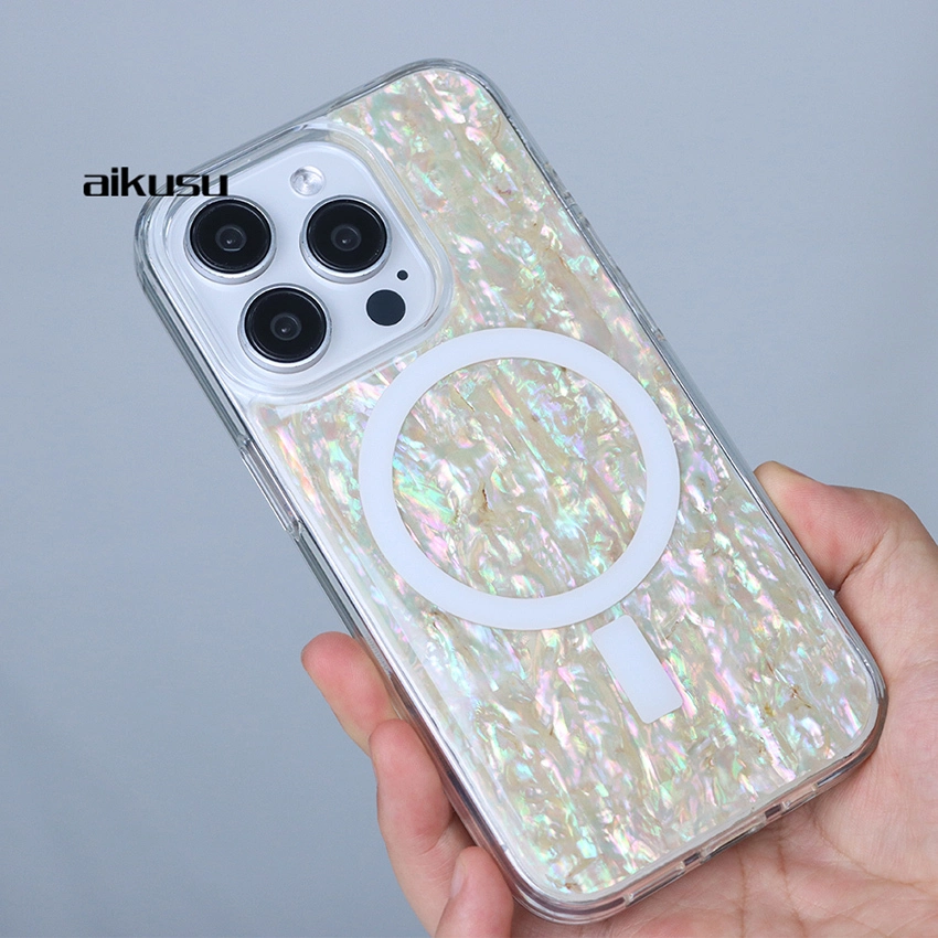 Protective 1.5M anti shock mother of pearl phone case with cutting-edge innovation custom supplier aikusu 1