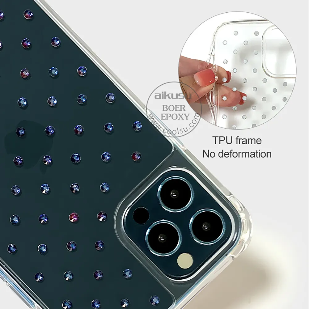 Custom Diamond Phone Case EXW - - Aikusu 7