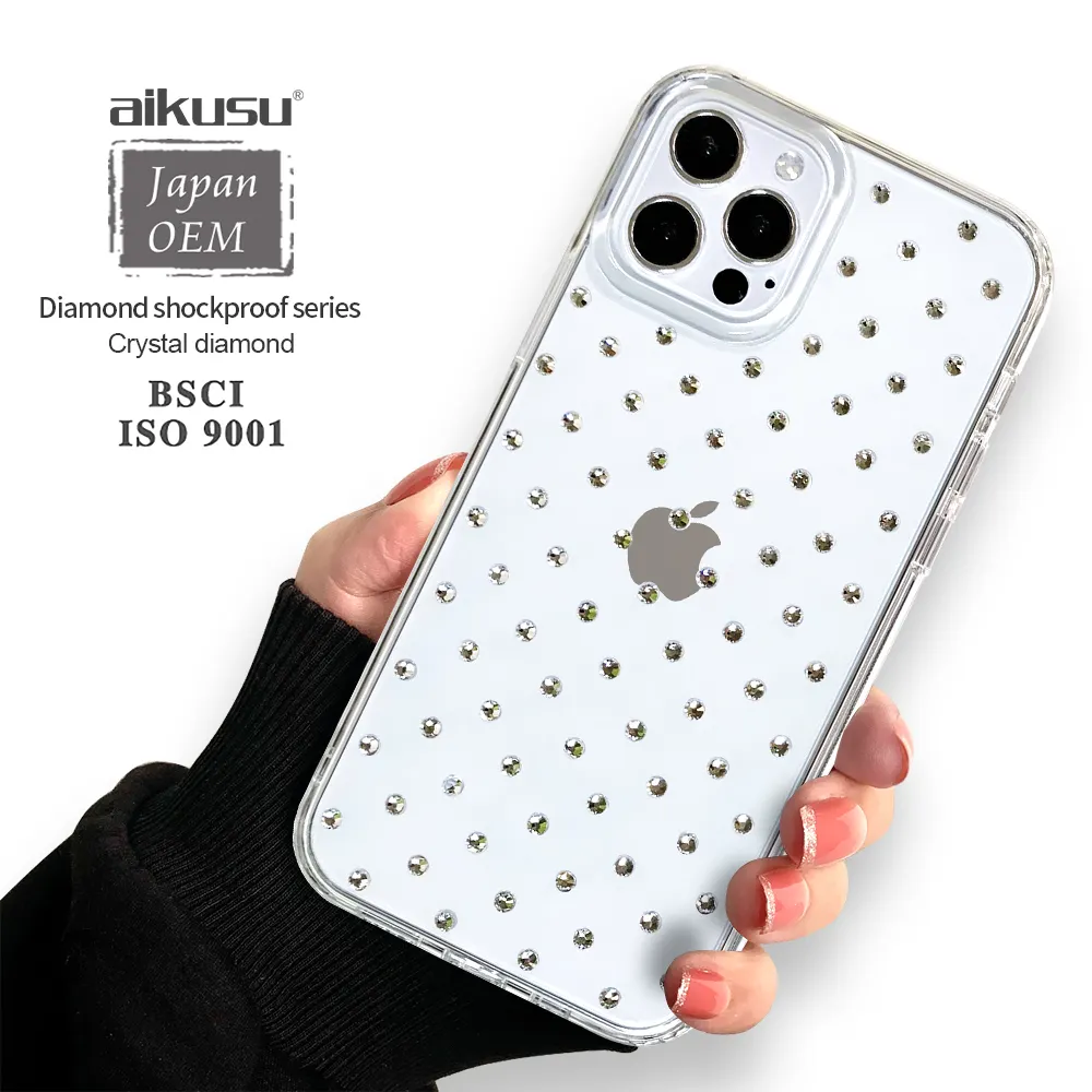 Custom Diamond Phone Case EXW - - Aikusu 2