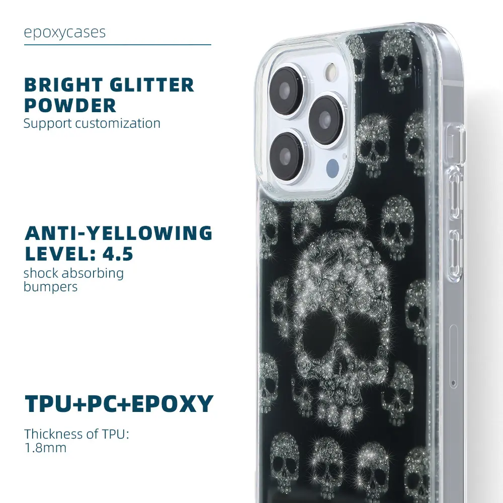 7.5M Shockproof TPU Clear Phone Case for iPhone 16/15/14/13 Pro Max | Aikusu 6