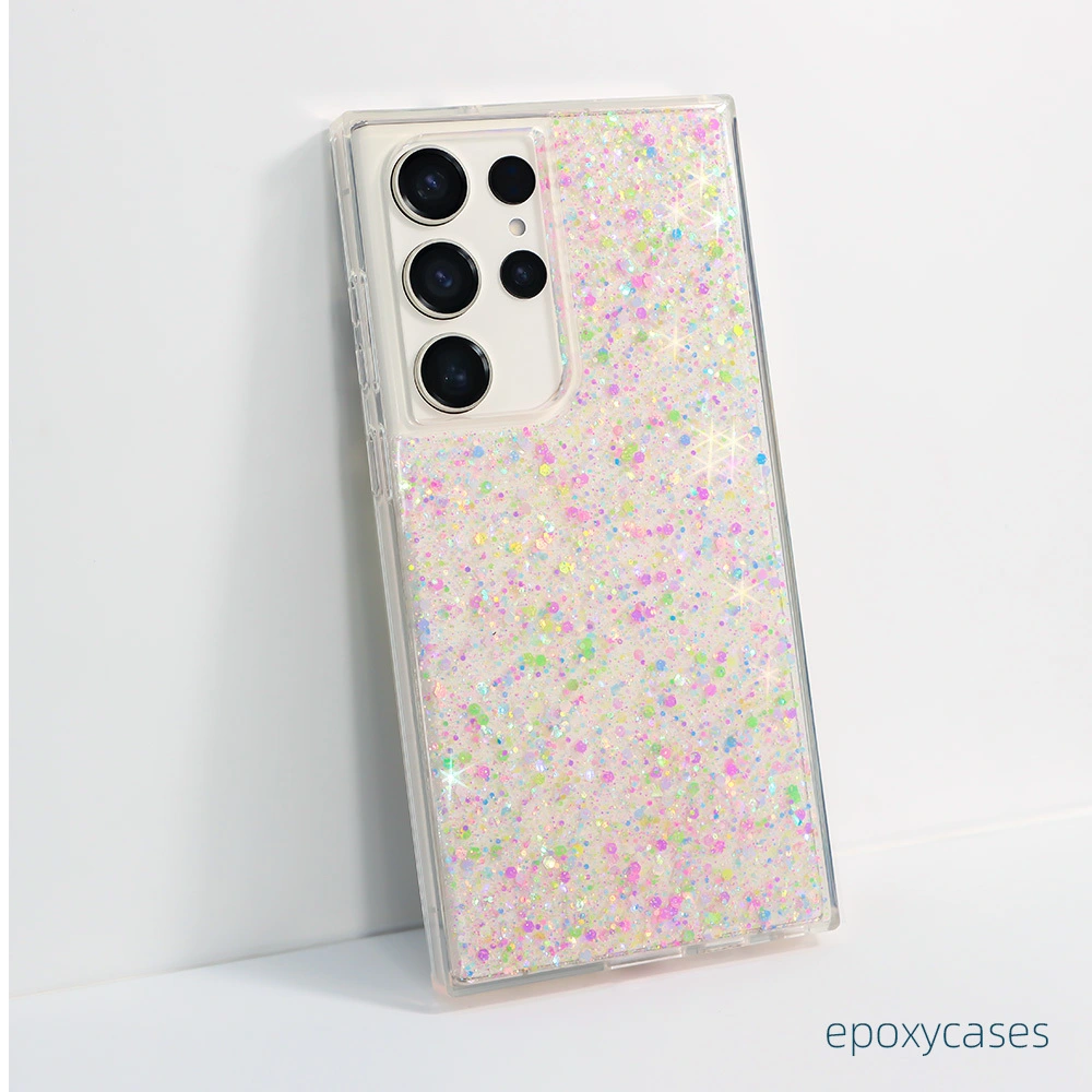 Premium quality 1.5M anti shock glitter sublimation phone case  OEM/ODM manufacturer aikusu 1