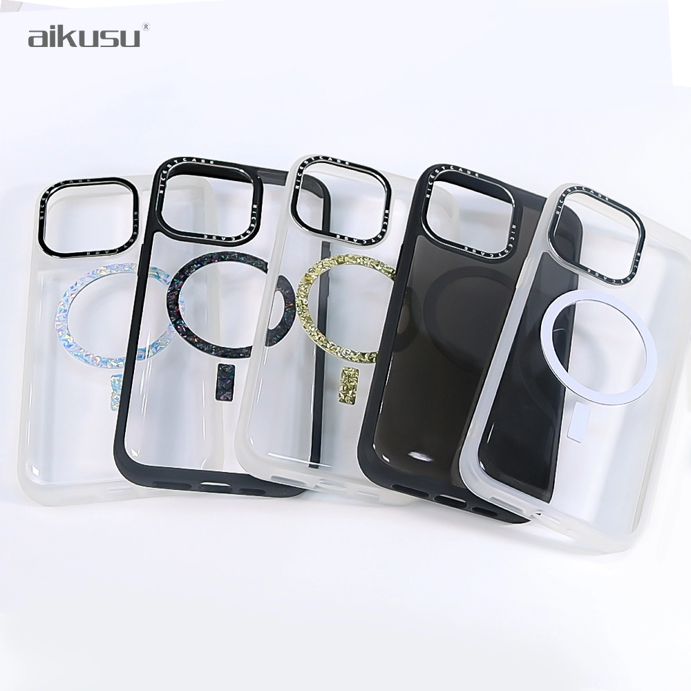 aikusu 3m drop-proof/anti shock transparent magnetic phone case F228 1