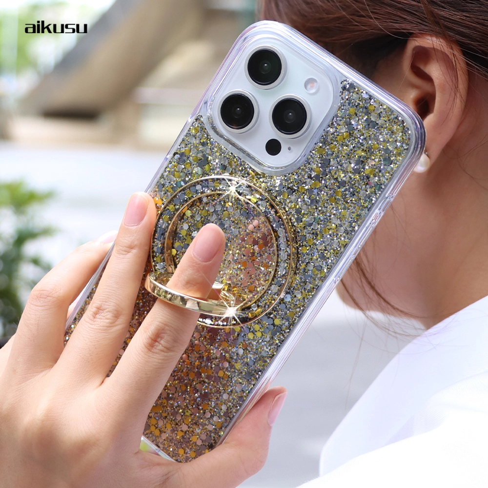 aikusu Glitter Magnetic Phone Stand W112 1