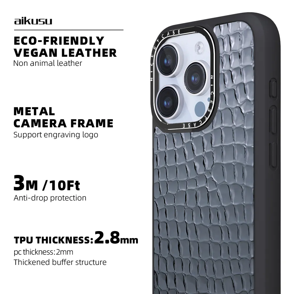High-Quality Glitter Phone Cover EXW | Aikusu 7