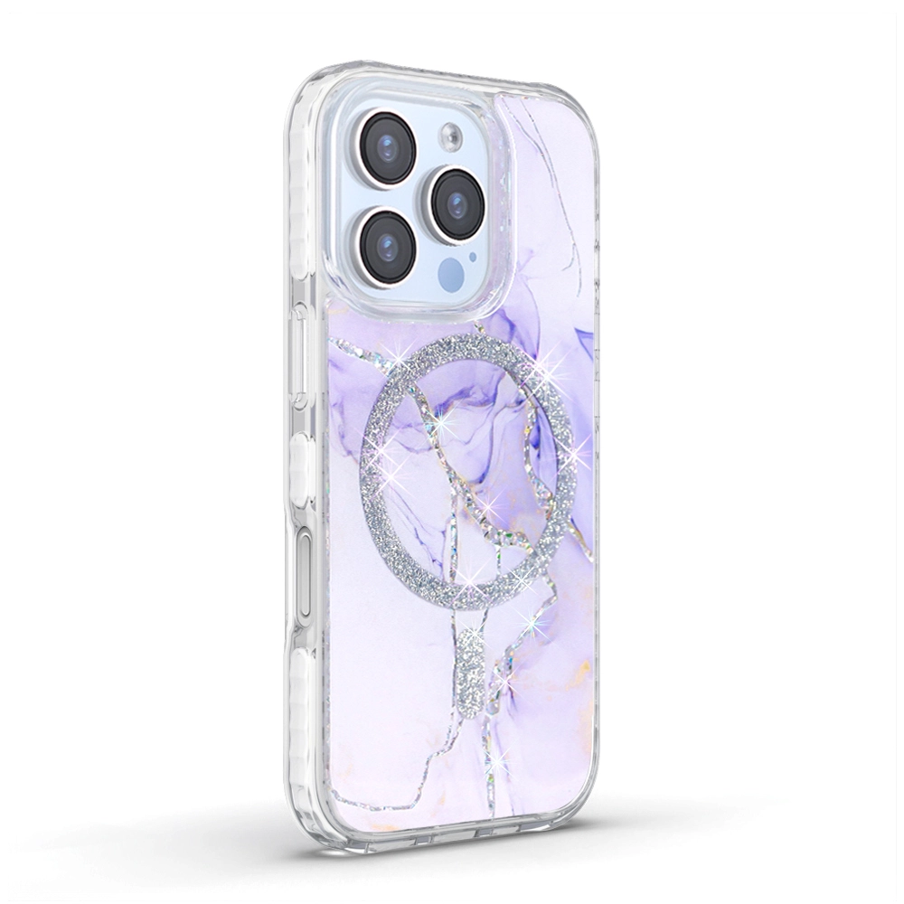 aikusu 5M anti shock UV printing glitter resin phone case bulk buy manufacture aikusu purple 1