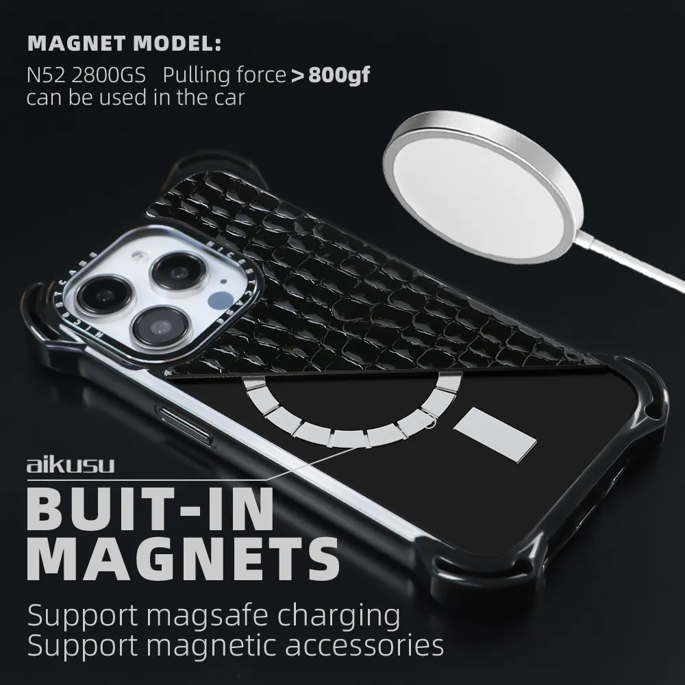 Customize Leather Phone Case EXW Wholesale - Aikusu 7