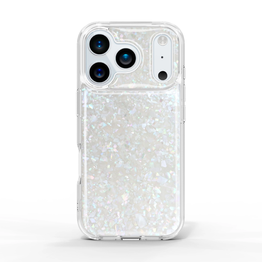適用於 iPhone 17 Pro Max 的保護功能性 1.5M 防震珍珠母手機殼 OEM/ODM 供應商 aikusu 1