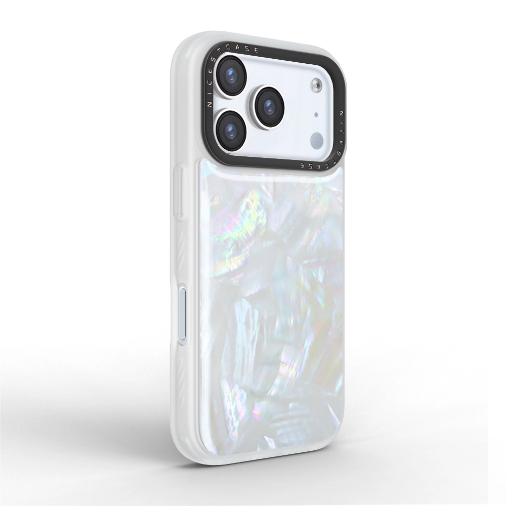 Excellent touching 3M anti shock mother of pearl phone cases wholesale supplier aikusu 1