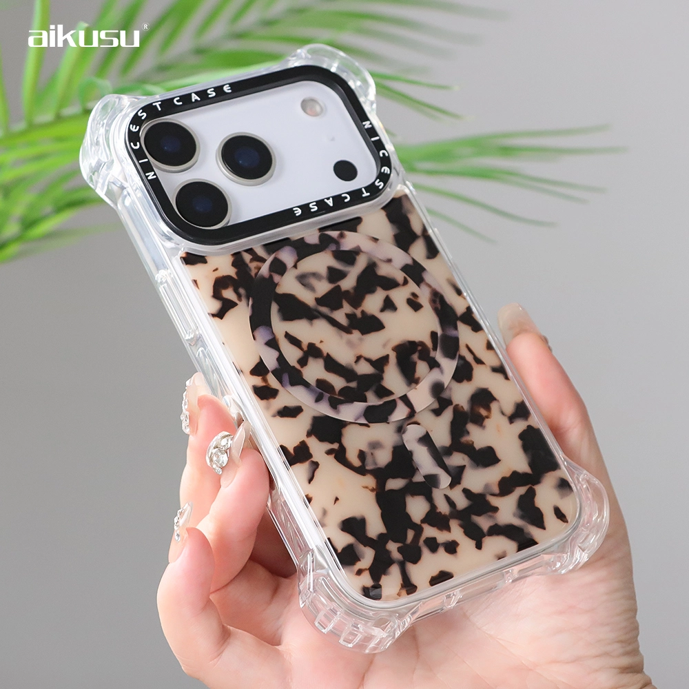 Чехол для телефона Anti Shock Blonde Tortoise Shell 7,5 м для iPhone 17 Pro Max, оптовая продажа, завод aikusu, производство ODM/OEM aikusu-1755766740624303 1