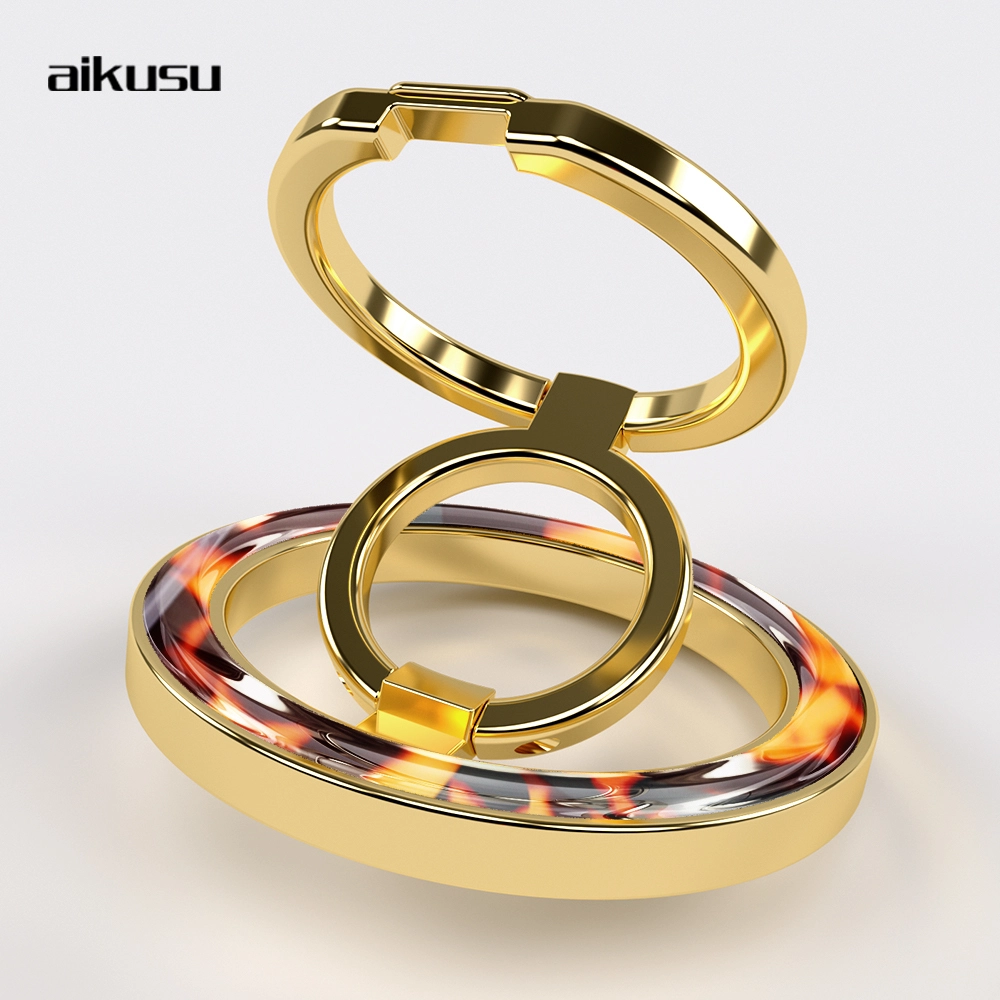 aikusu Double-ring magnetic phone stand-W118 1