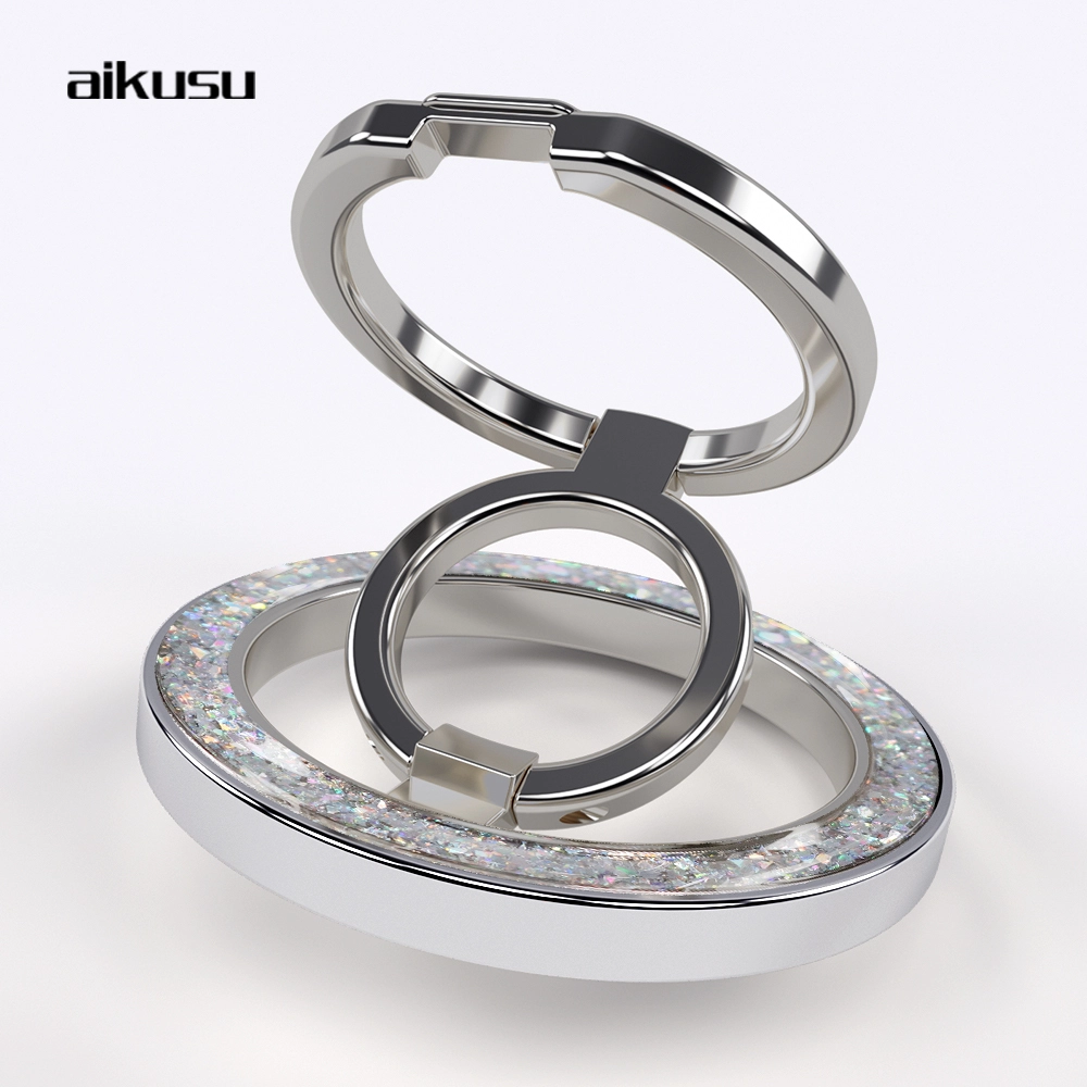 aikusu Double-ring magnetic phone stand-W124 1