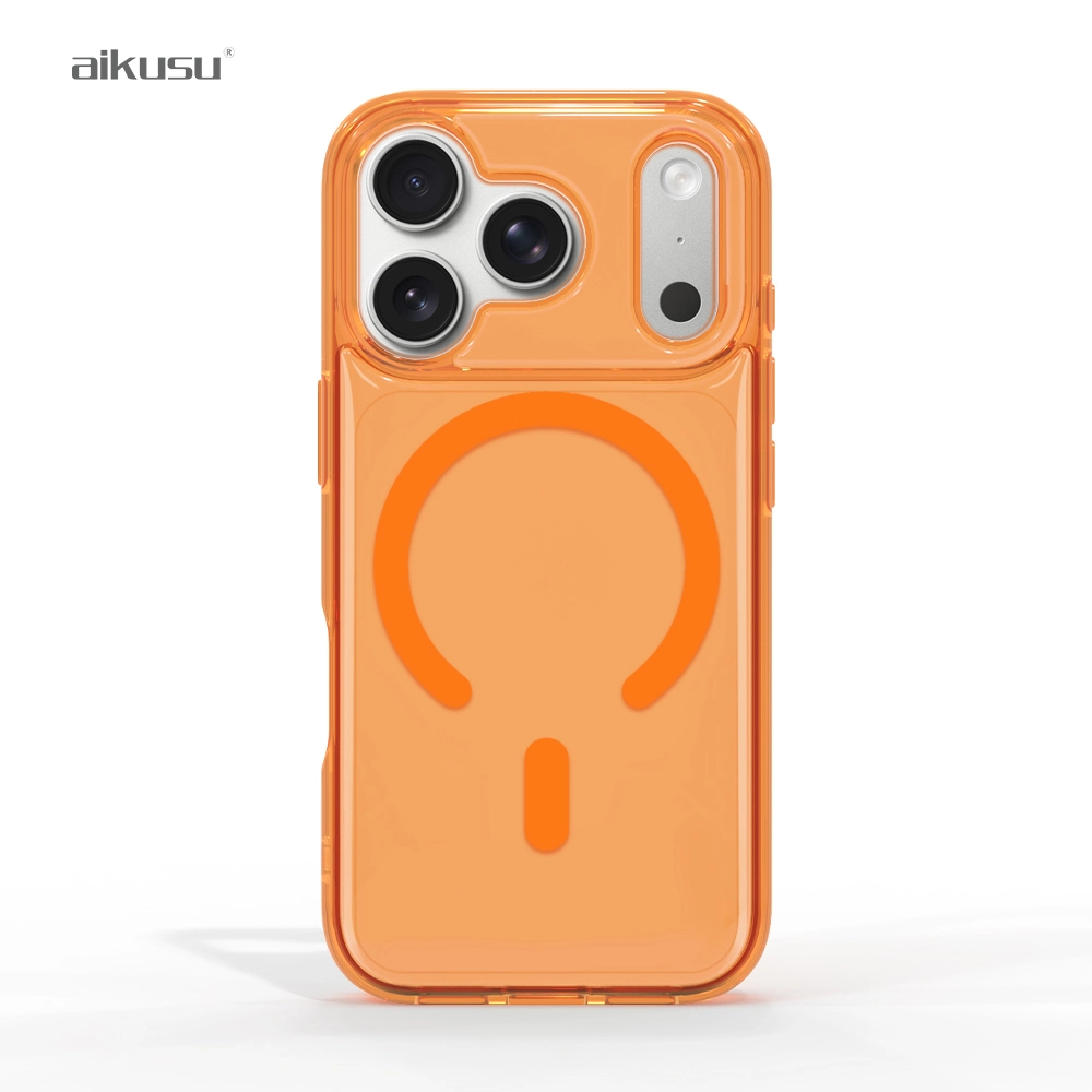 1.5-meter drop-resistant colored transparent phone case 1