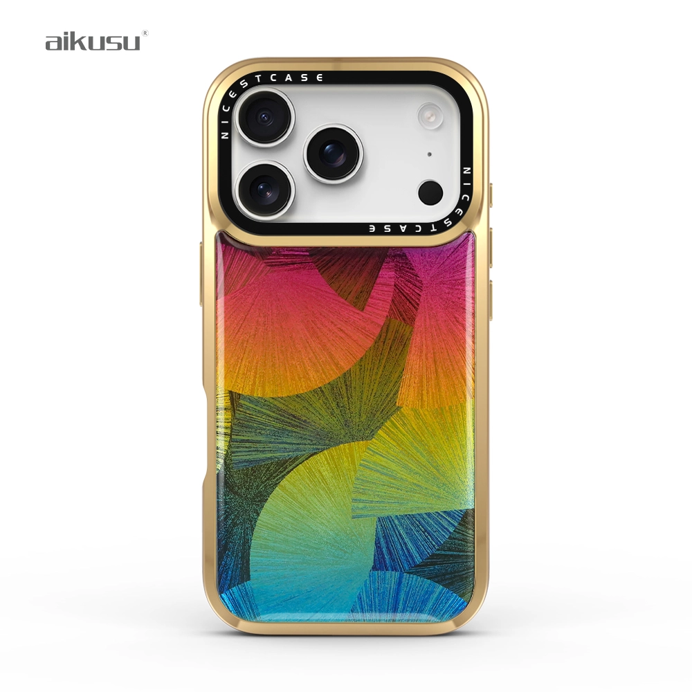 Holografisch galvanisierte Apple iPhone 17 Pro Max Handyhülle 1